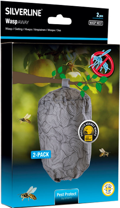 Getingskrämma 2-pack Silverline